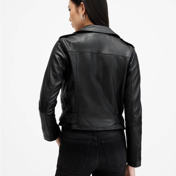 Allsaints Balfern Leather Jacket - Picture 5 of 16